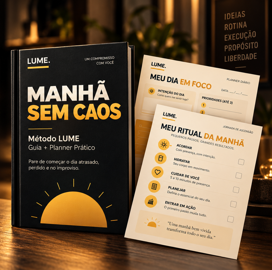 Capa do Manhã Sem Caos